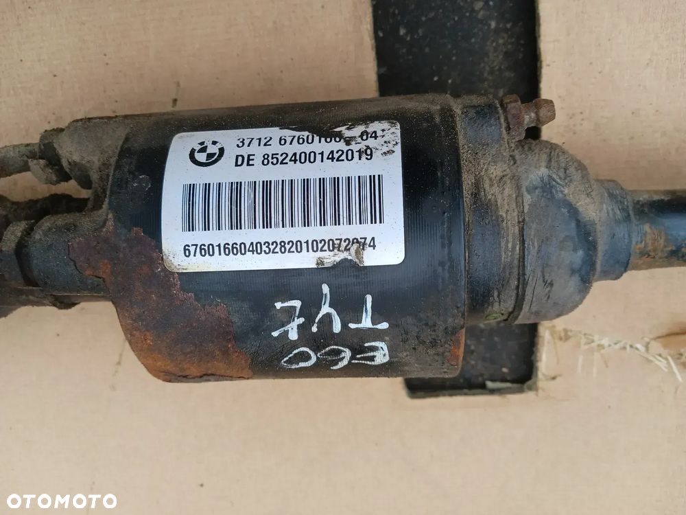 STABILIZATOR TYLNY BMW E60 E61 E63 DYNAMIC DRIVE DRĄŻEK AKTYWNY TYŁ 6760166 wspornik mocowanie kompletny - 2