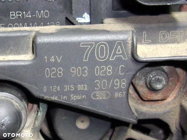 Ibiza IV Leon I Toledo II Fabia I Octavia I Golf IV Bora alternator 1.4 1.6 1.8 1.8T 2.0 - 4
