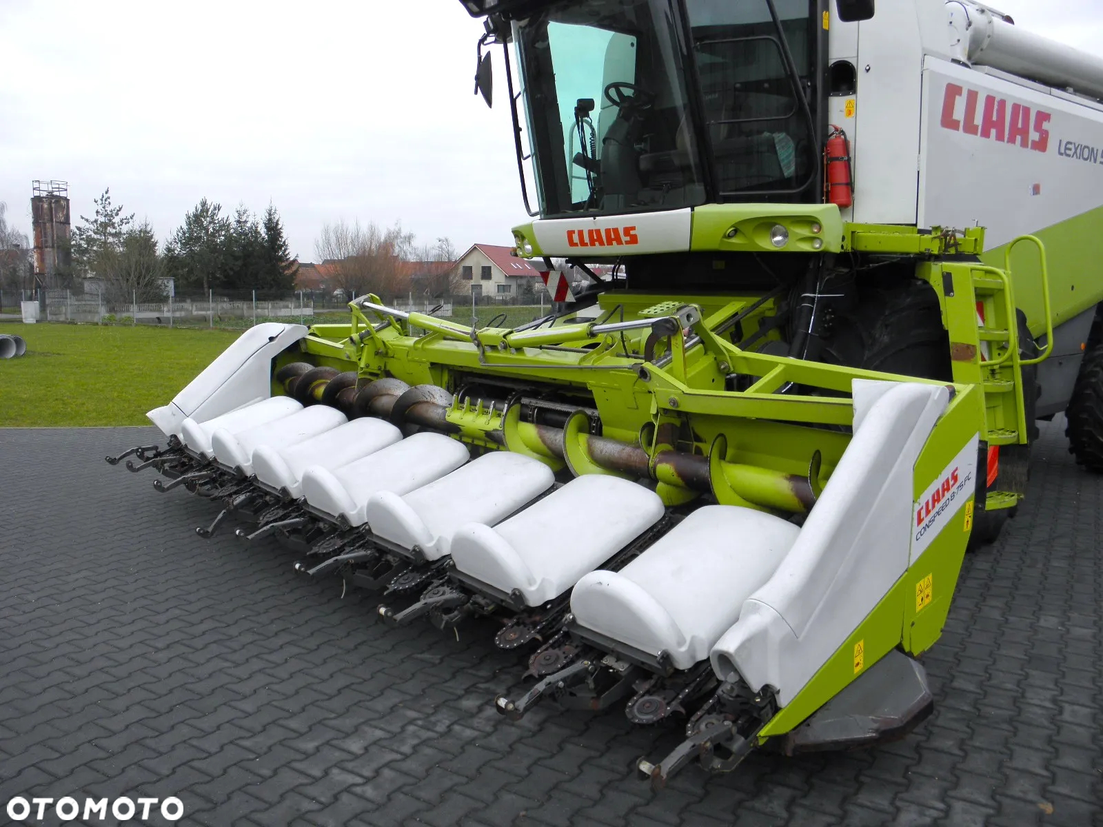 Claas CONSPEED 8-75 FC 2011 Rok , Nie Malowana, Stan Bardzo Dobry - 4