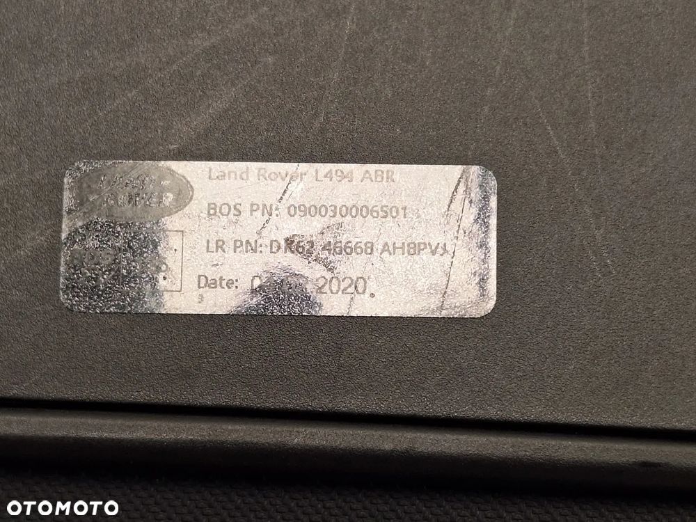 roleta bagaznika  range rover sport II 2  l494 2013-22 orginal demontaz - 6
