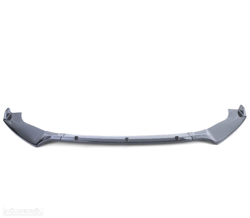 SPOILER LIP FRONTAL VOLKSWAGEN VW GOLF 7 7.5 PRETO BRILHANTE - 3