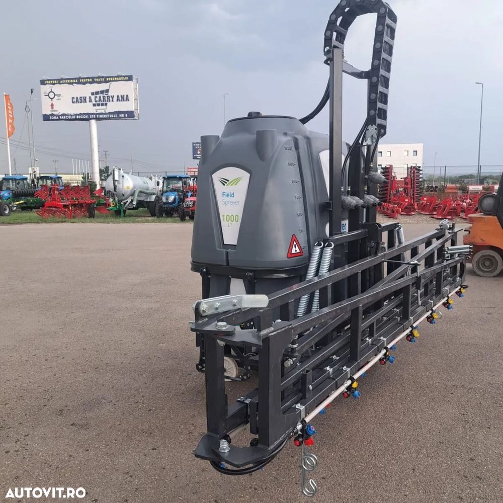 Bufer Erbicidator Bufer, Anatolia Fox, purtat, 800 litri, 18metri, ridicare hidraulica si deschidere manuala, produs nou, stoc Ploiesti, matricola 2024 - 3