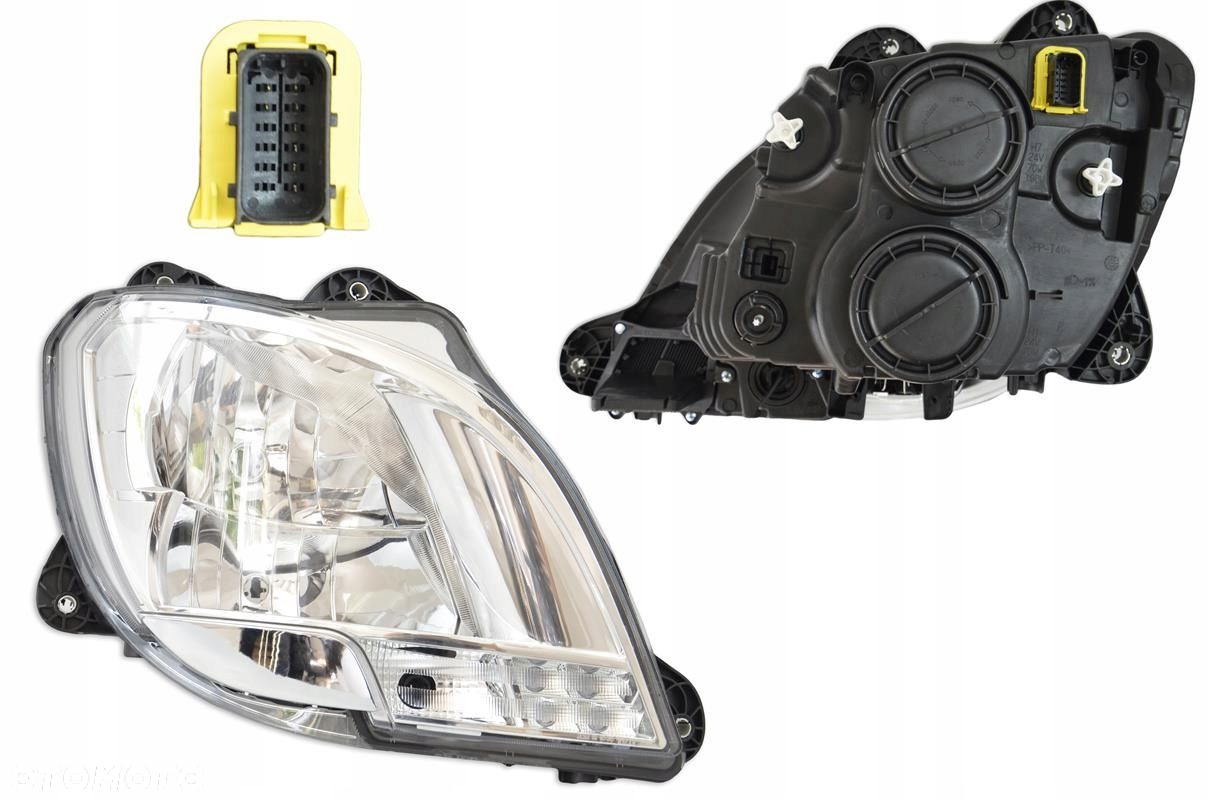 REFLEKTOR LAMPA DAF XF106 ŚWIATŁO DZIENNE LED - 4