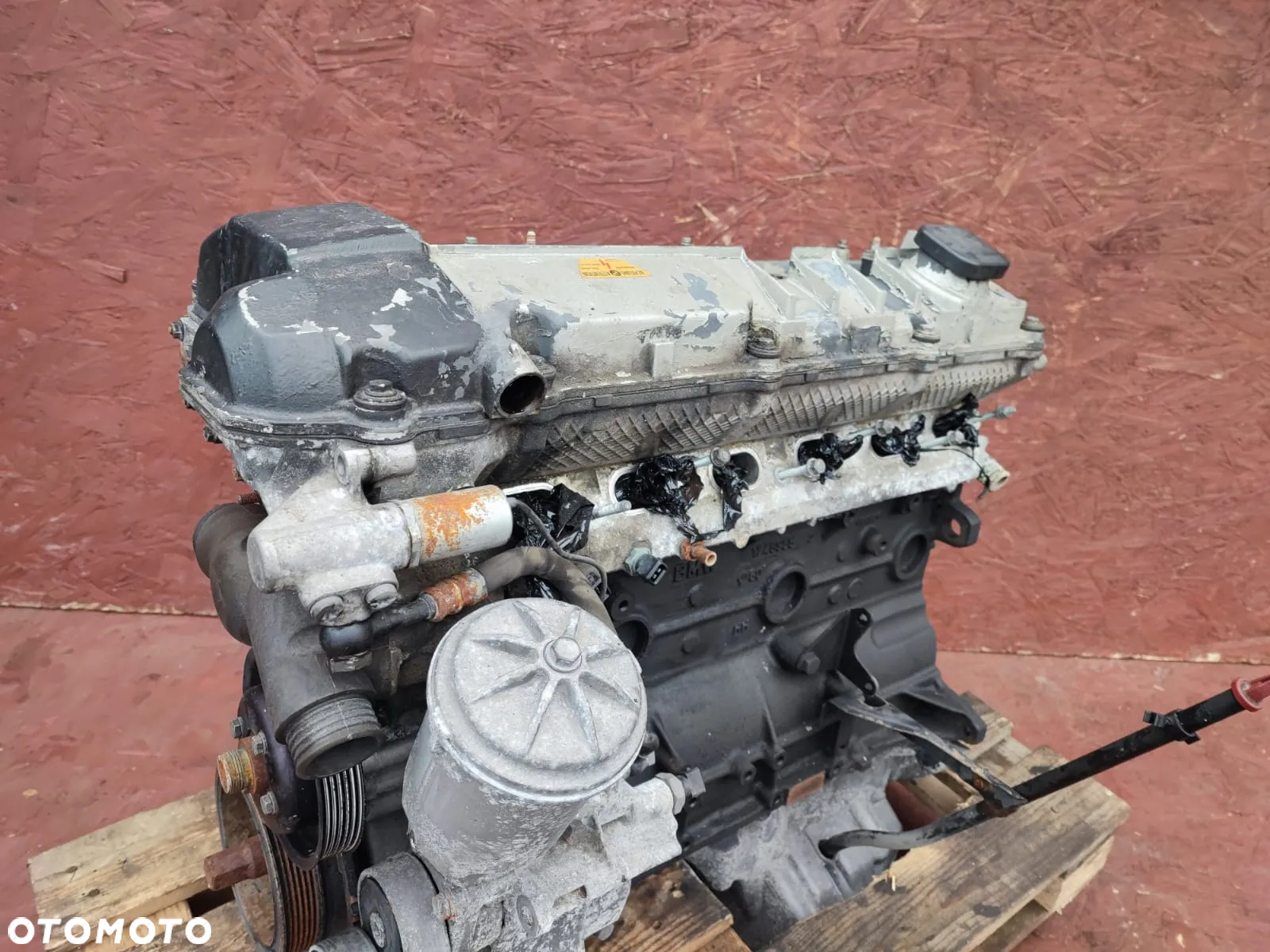 BMW E30 / E34 / E36. ORYGINALNY KOMPLETNY SŁUPEK SILNIKA M50B20V VANOS 150KM  O NR: 9 072 057 / 1 740 974 OEM. W BARDZO DOBRYM STANIE TECHNICZNYM. - 9