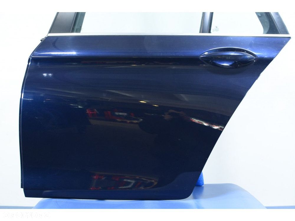 BMW 5 F11 TOURING DRZWI TYLNE LEWE TYLNE A89 IMPERIALBLAU - 2