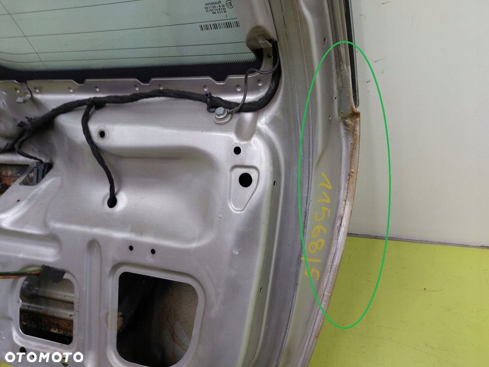 Klapa tył tylna BAGAŻNIKA Mercedes C-klasa W203 2000-2007 KOMBI 744 SREBRNY - 12