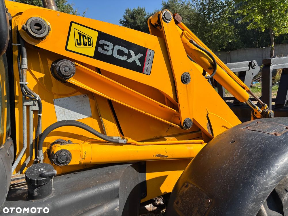 JCB 3CX CONTRACTOR 2007r koparko ładowarka 4x4  teleskop widły rekin - 22