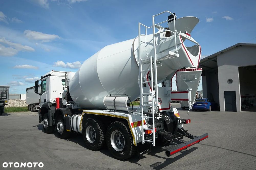 Mercedes-Benz AROCS 3540 / GRUSZKA 9M3 / 8x4 / BETONOMIESZARKA / AUTOMAT / 2022 ROK - 4