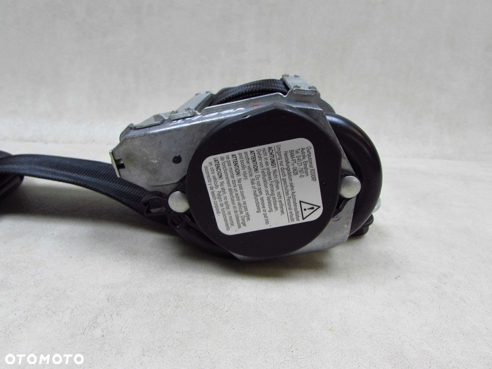 VOLVO S60 II V60 10-18 PAS BEZPIECZENSTWA TYL LEWY NAPINACZ 39823324 616160000 - 3