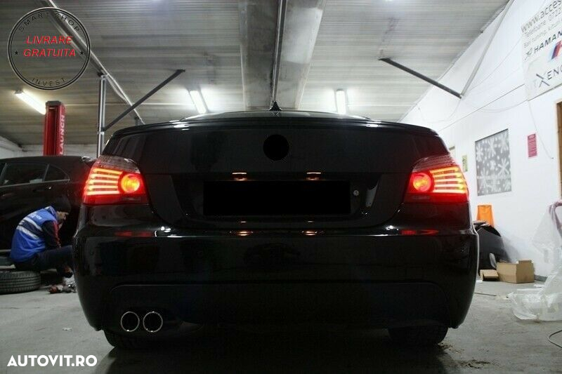 Bara spate BMW Seria 5 E60 (2003-2007) M-Technik Design cu PDC 24mm- livrare gratuita - 7