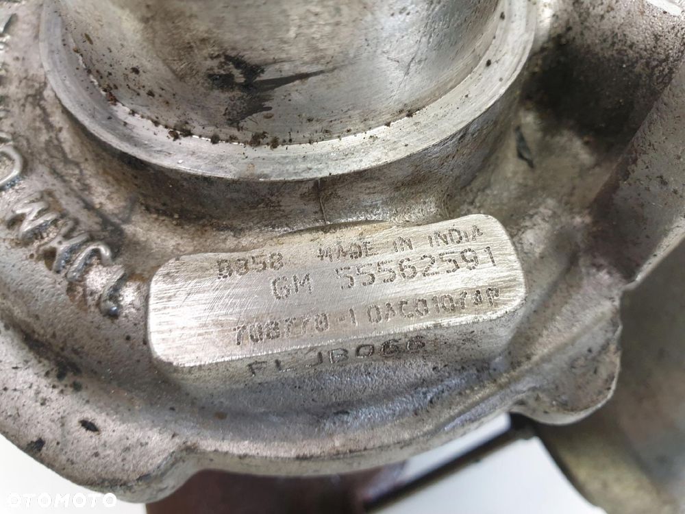 TURBOSPRĘŻARKA Opel Insignia 2.0 CDTI _ 55562591 - 3
