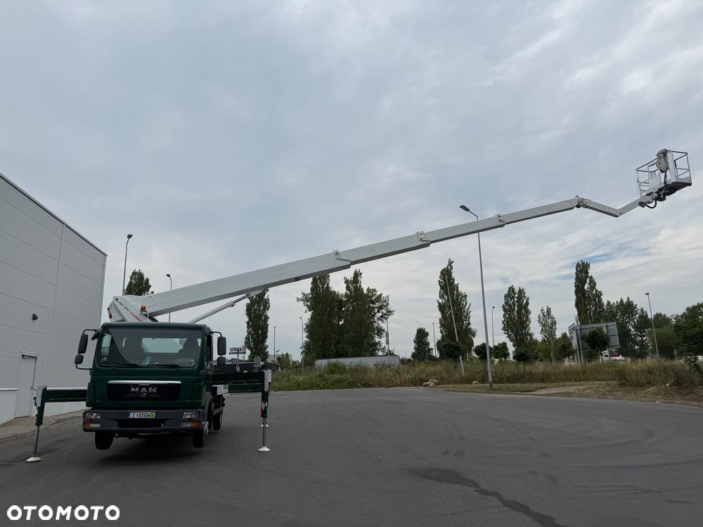 MAN Lift Podnośnik Koszowy Wumag WT300 30Metrów  20m w Bok Zwyżka UDT na Rok! Ogon ! Jak Ruthman GSR Multitel - 6
