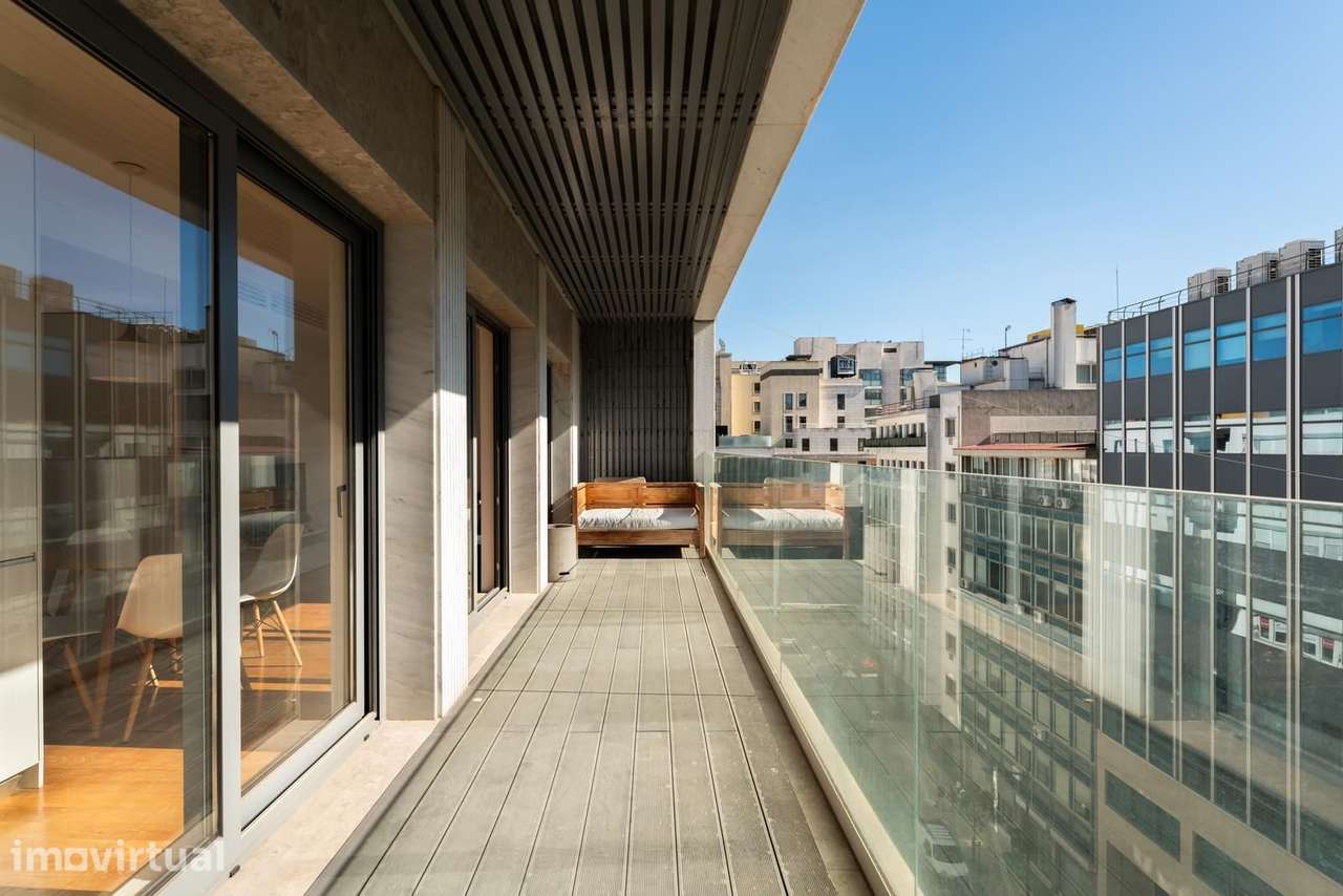 Apartamento T2 com vista, Avenida da Liberdade, Lisboa