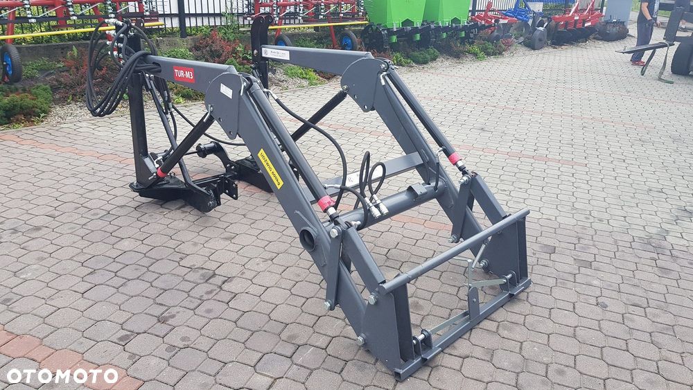 TUR 3 ładowacz czołowy do ciągnika, kompletny zestaw c360 Ursus c330 Zetor MF euro ramka - 1