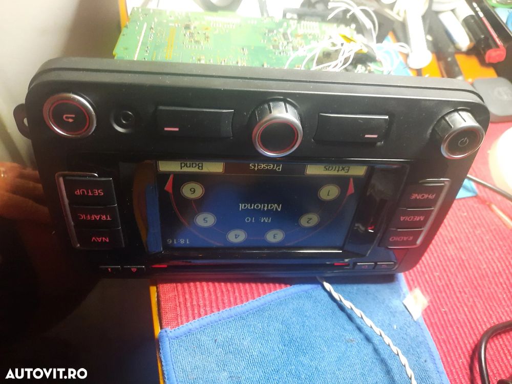RNS E , RNS300,  Rcd310 rns510 pin safe decodare radio navigatii - 6