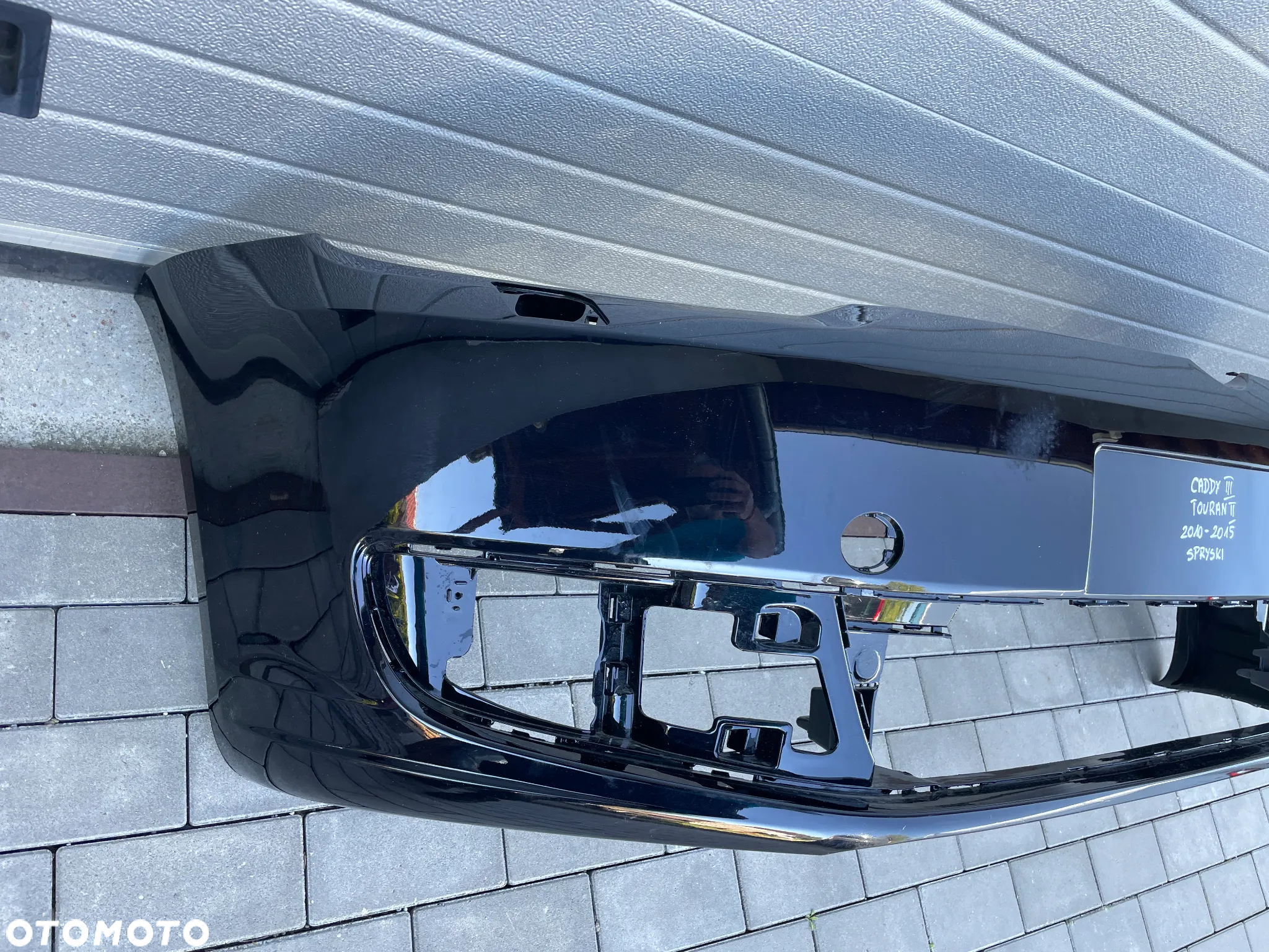 ZDERZAK PRZEDNI VW CADDY III, TOURAN II  2010-2015 - SPRYSKI - 3
