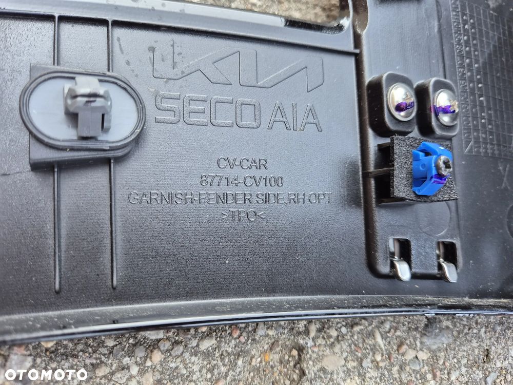 Kia EV6 21- listwa nakładka błotnik przedni prawy - 6