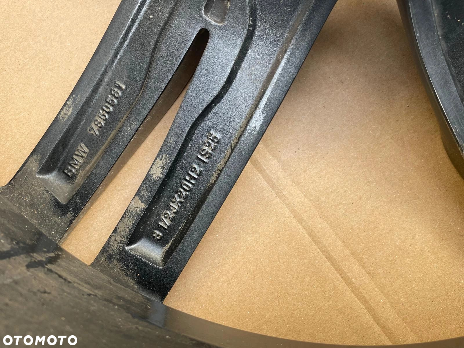 FELGA 20" BMW 7 G11 G12 M PAKIET 7850581 CNC PRZÓD 8.5 '' ET 25 - 9