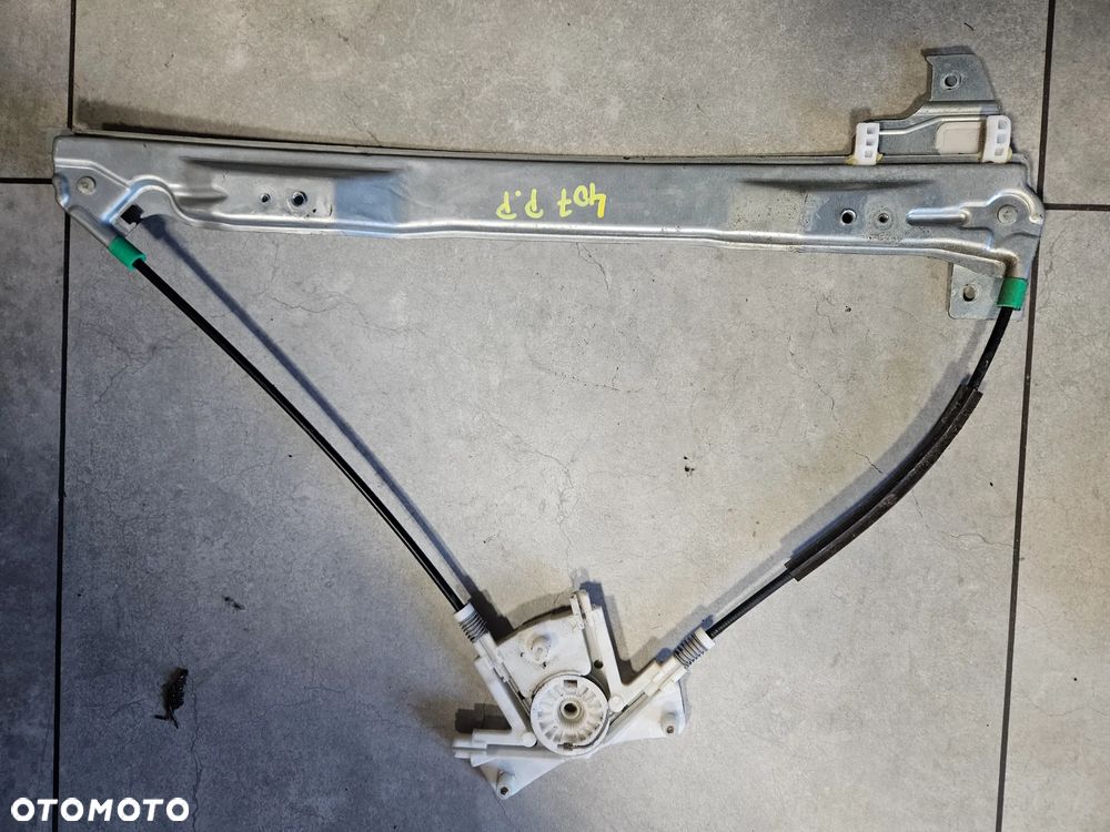 Peugeot 407 podnośnik mechanizm szyby przedniej przód prawy