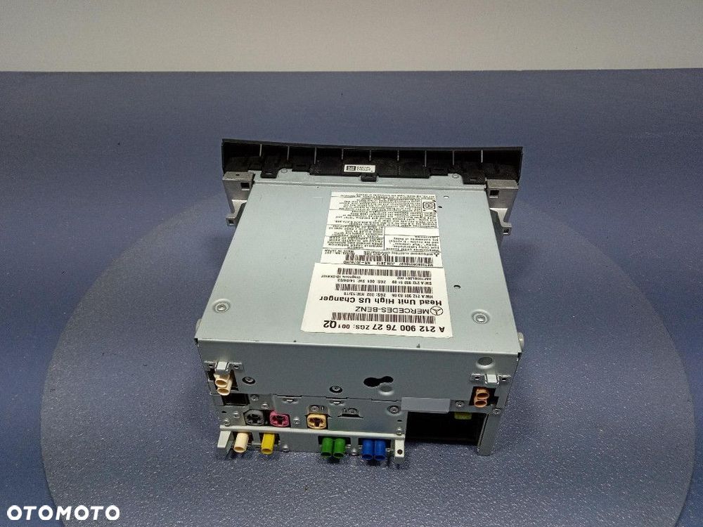 MERCEDES E KLASA W212 LIFT RADIO FABRYCZNE CD A2129007627 - 7