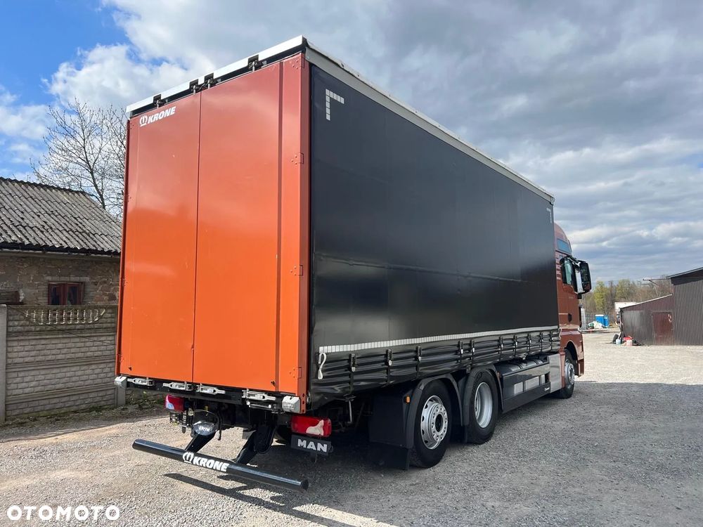 MAN TGX 26.480 / 6x2 / Burto - Firanka / - 17