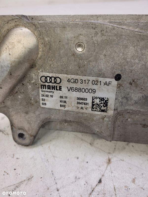 CHŁODNICA OLEJU AUDI A6 C7 A7 3.0 TDI 4G0317021AF - 5