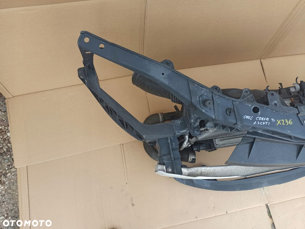 Pas przedni wzmocnienie chłodnice OPEL CORSA D 1.3CDTI 06-11 - 2