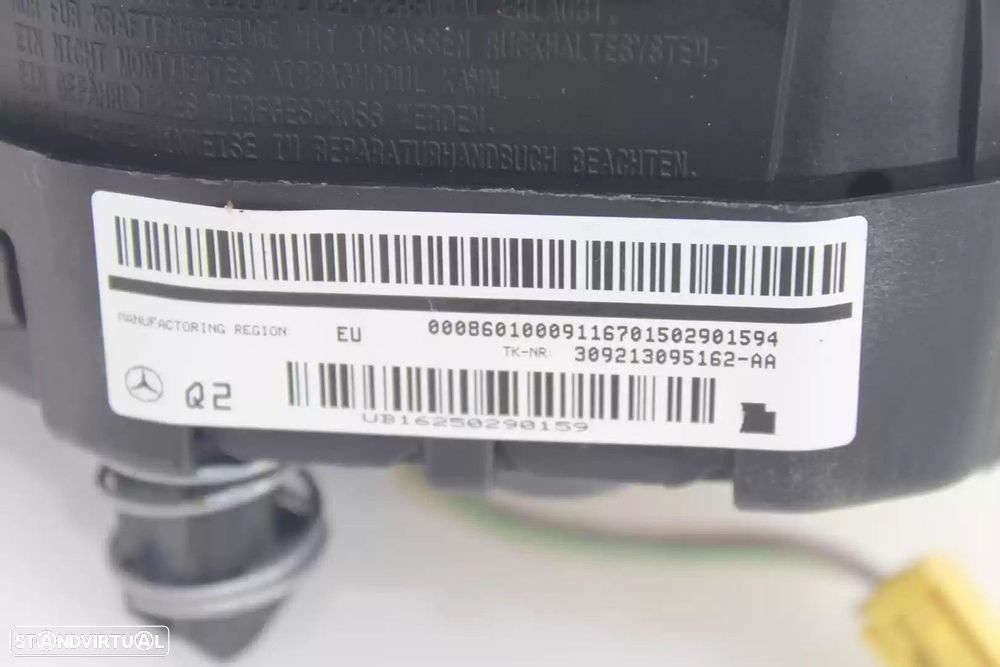 AIRBAG FRONTAL ESQUERDO MERCEDES-BENZ CLA COUPÉ 2015 -3078732 - 3