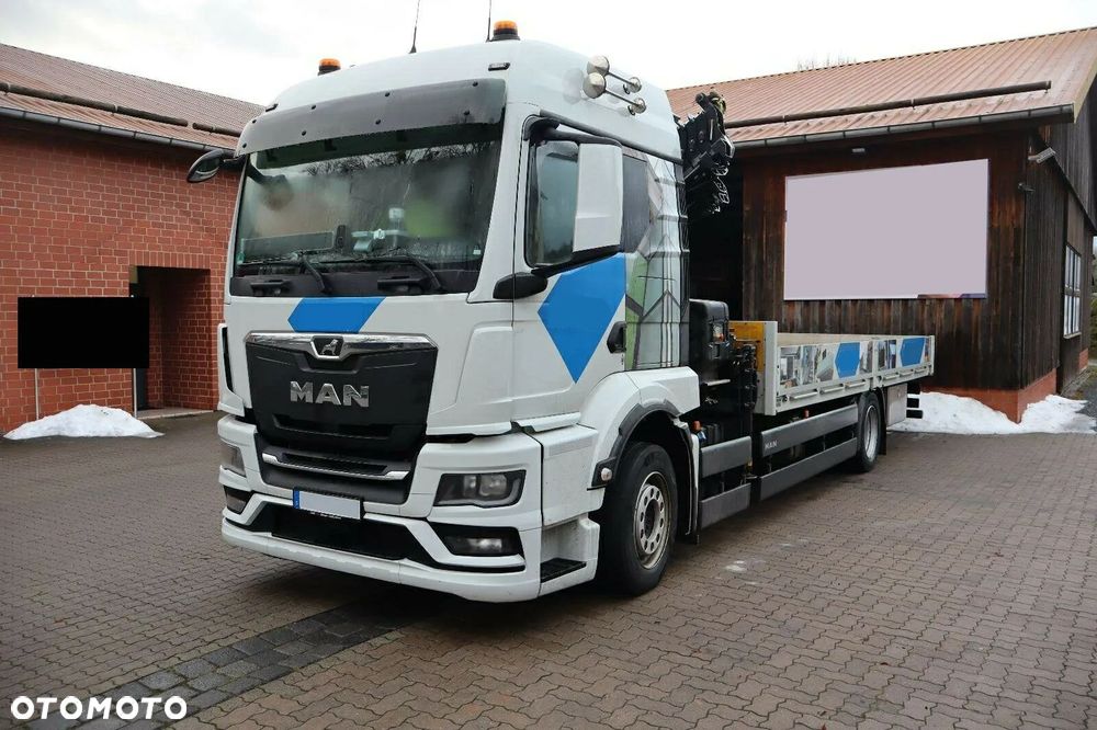 MAN TGS 18.360 4x2 EURO6 SKRZYNIA OTWARTA Z HDS HIAB X-HIDUO 188 E5 - 1