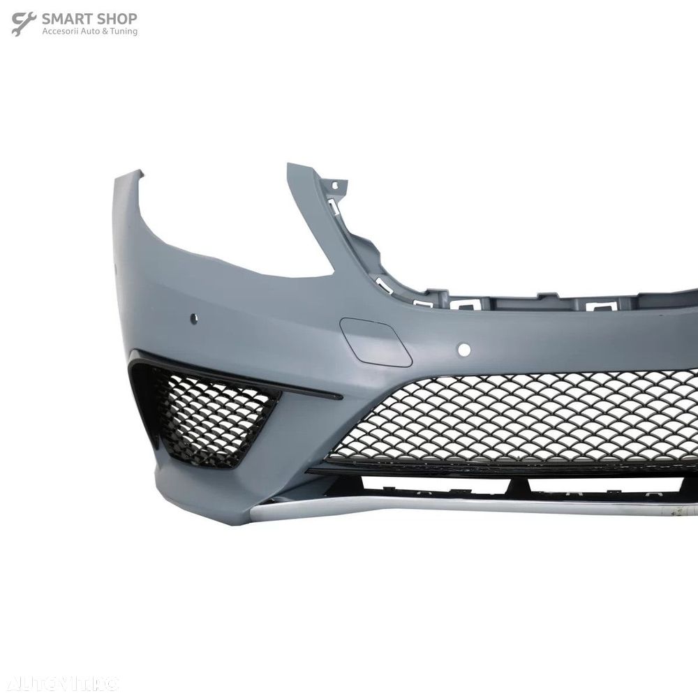 Pachet Exterior cu Grila Centrala Negru Lucios Mercedes S-Class W222 ( - 4