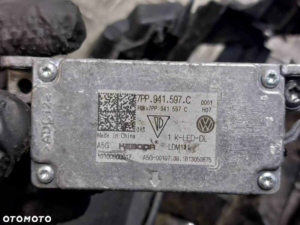 LAMPA LEWY PRZÓD NA CZĘŚCI SKODA KODIAQ I 566941015E 799941597C 7P5941591AD - 4