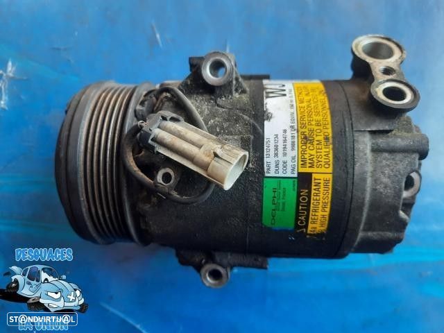 COMPRESSOR AR CONDICIONADO OPEL ASTRA H 2005 -383601234 - 4
