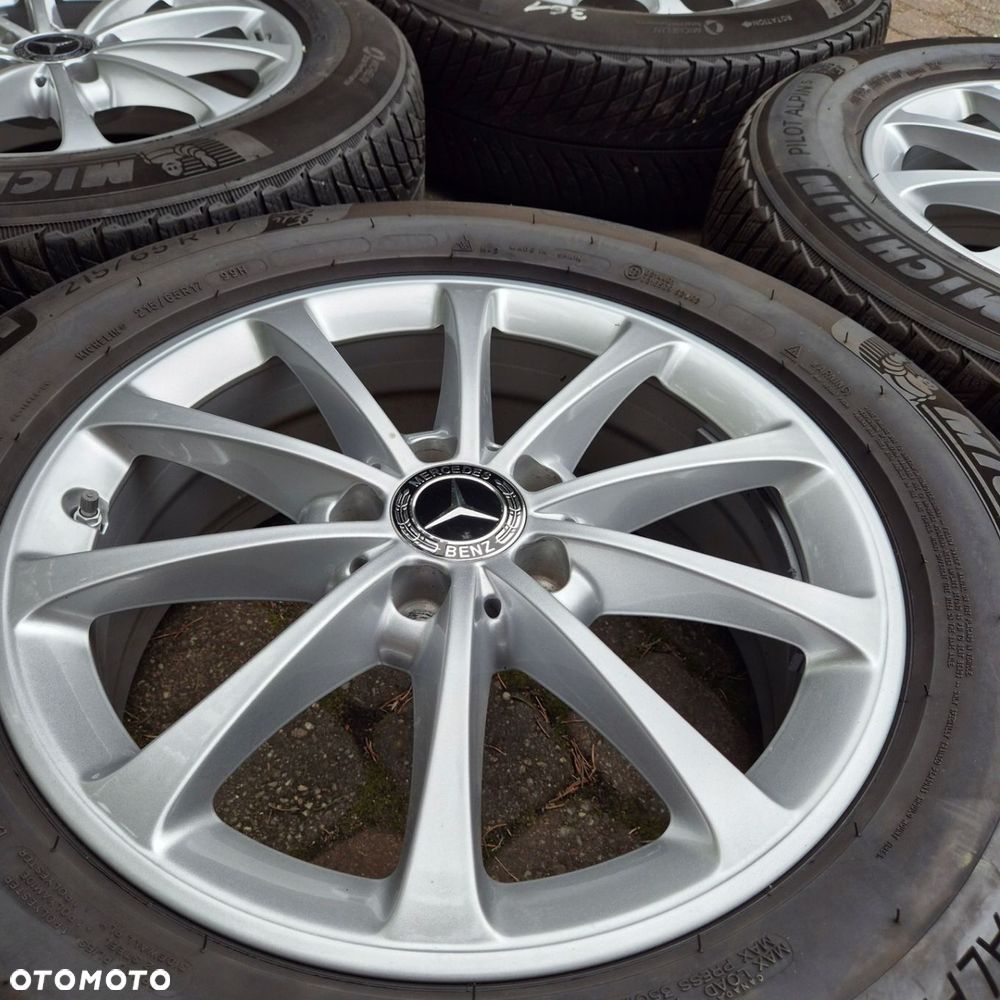 ZIMA KOŁA 17 ORYGINAŁ MERCEDES GLB X247 VITO GLK 215/65 R17 MICHELIN 2022r - 7