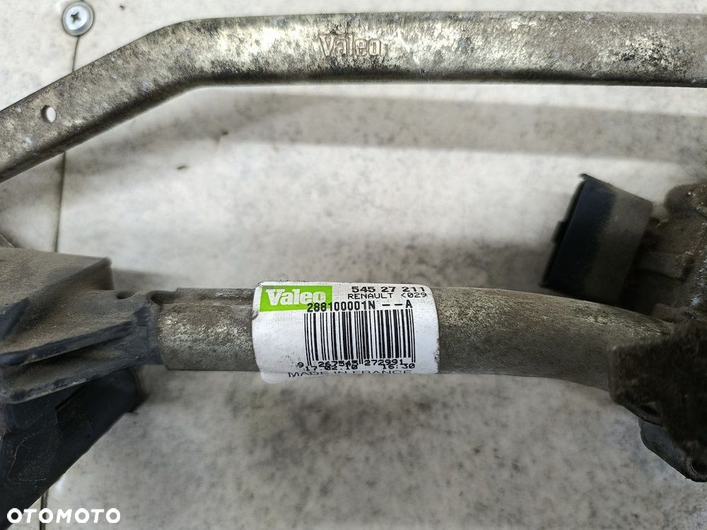 MECHANIZM WYCIERACZEK RENAULT LAGUNA III 288100001N 54527211 405.188  VALEO - 4