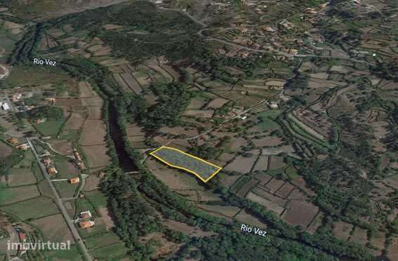 Terreno rústico junto à ecovia do Vez 4.000 m2 - Grande imagem: 3/10