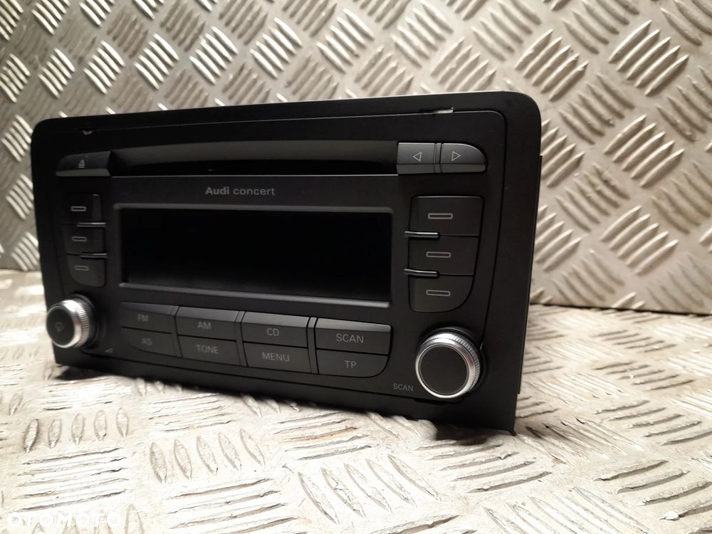 AUDI A3 8P RADIOODTWARZACZ CD AUDI CONCERT 8P0035186AB - 3