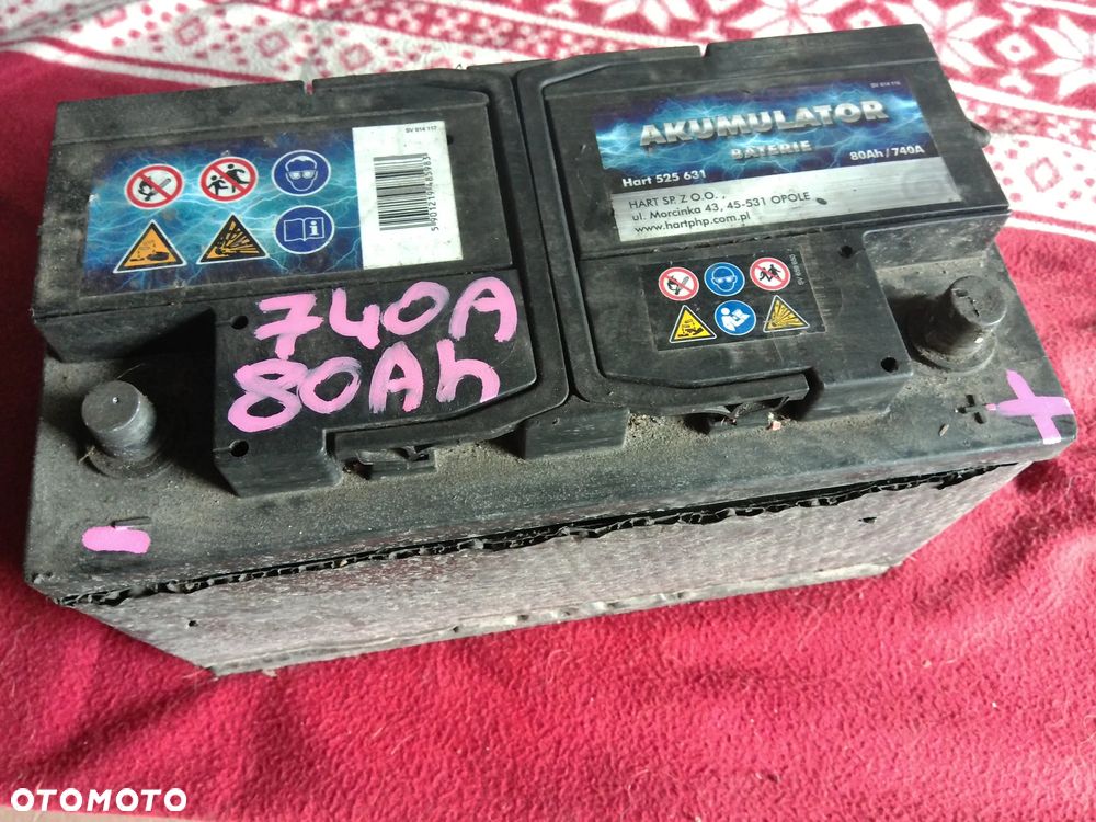 AKUMULATOR DUZY 12 V 740 A 80Ah - 1