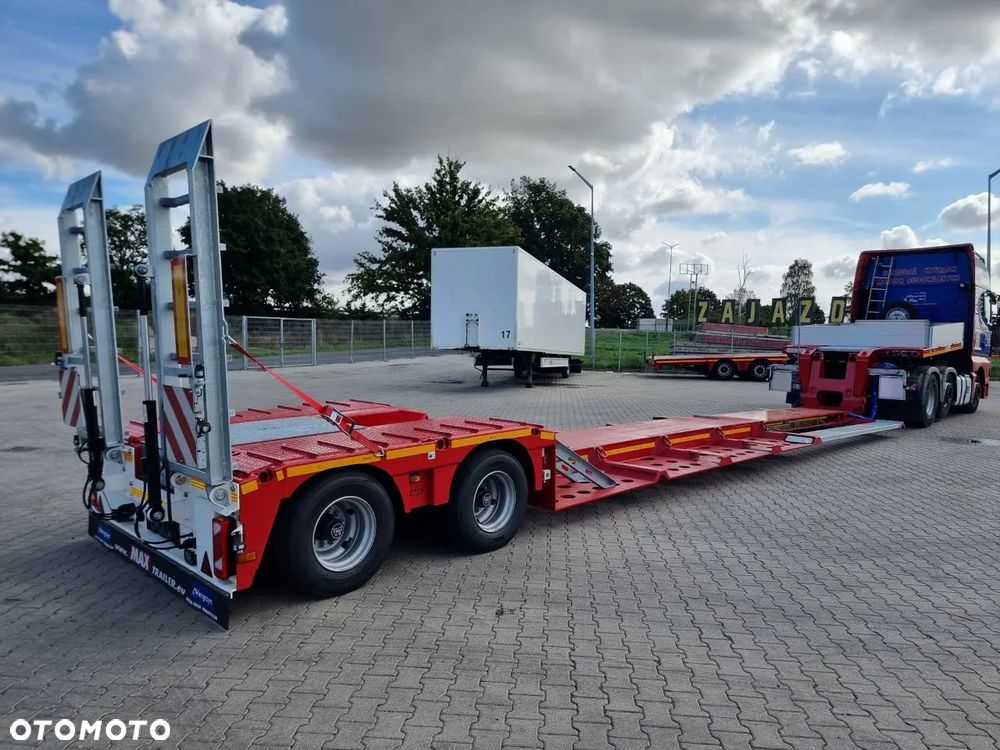 MAX Trailer 2 osiowy tiefbett do maszyn leśnych, forestry - 5