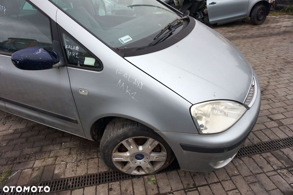 MASKA ZDERZAK BŁOTNIKI LAMPY GALAXY I MK1 LIFT  FORD 2000-2006 SREBRNY PRZÓD KOMPLETNY - 14
