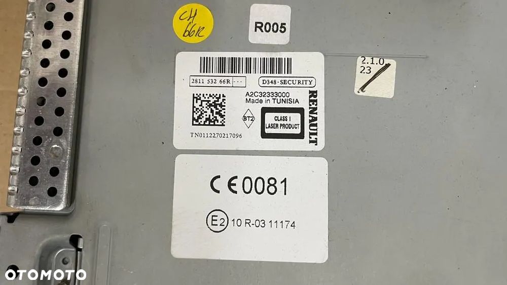 RENAULT SCENIC III LIFT ZESTAW RADIO NAWIGACJA TOM TOM 259153398R 281153266R - 5