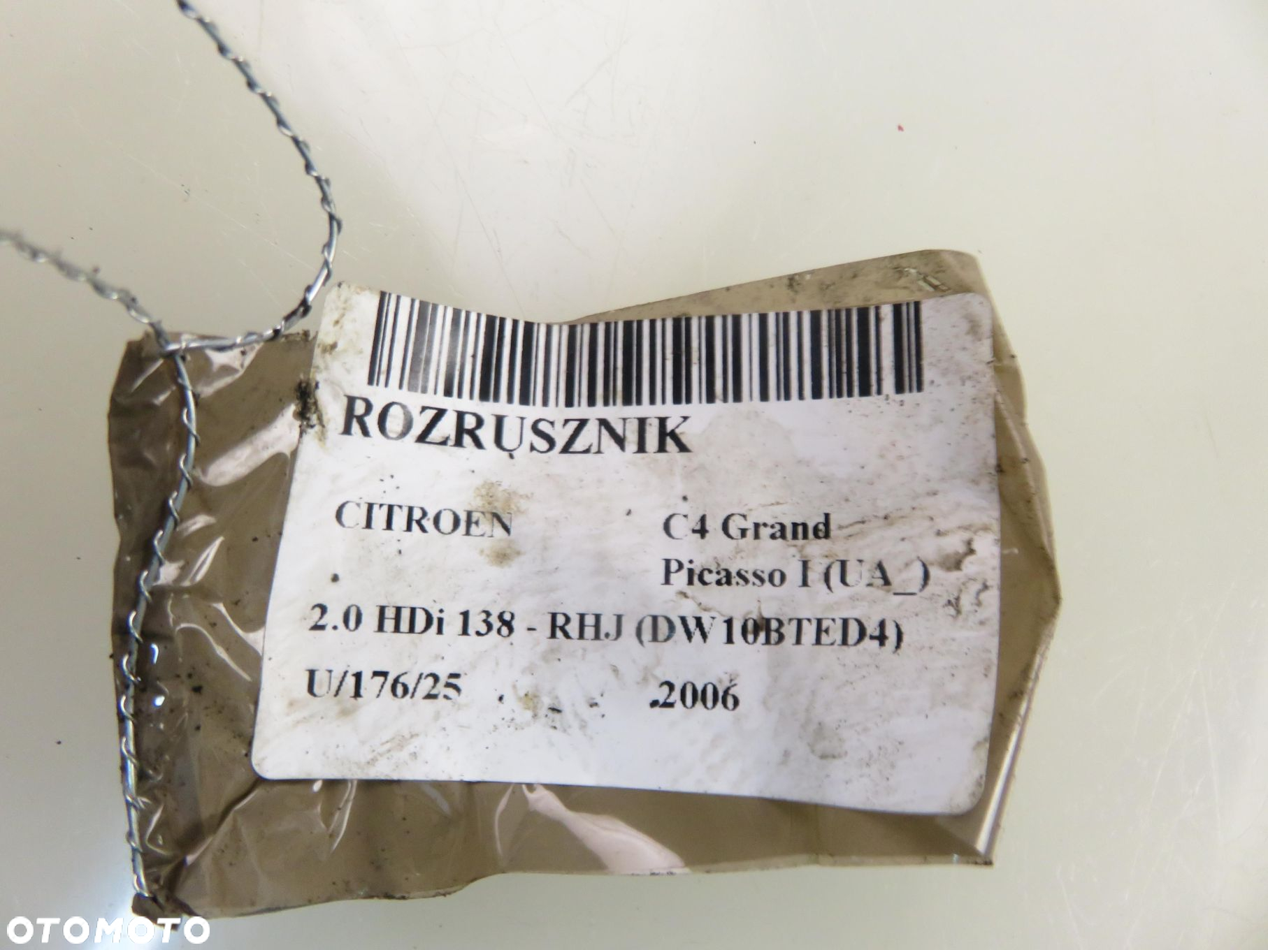 ROZRUSZNIK CITROEN C4 Grand Picasso I 2.0 HDi 138 - RHJ S3027 - 10