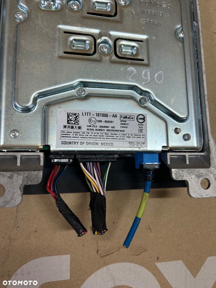 Ford Fiesta mk8 wzmacniacz radia L1TT-18T806-AA - 3