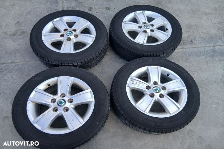 Jante aliaj cu anvelope 15 - set 205/60 R15 Z10601025S 6.5JX15H2 ET50 - 1