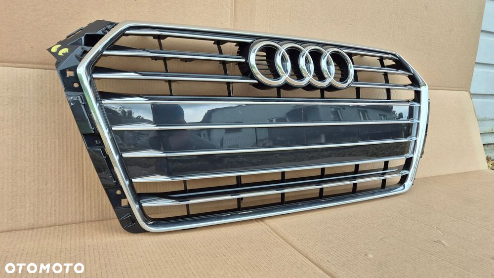 Atrapa Chłodnicy Grill Audi A4 B9 8W0 8W 15-19 Chrom OE 8W0853651Br AB Nowa - 3