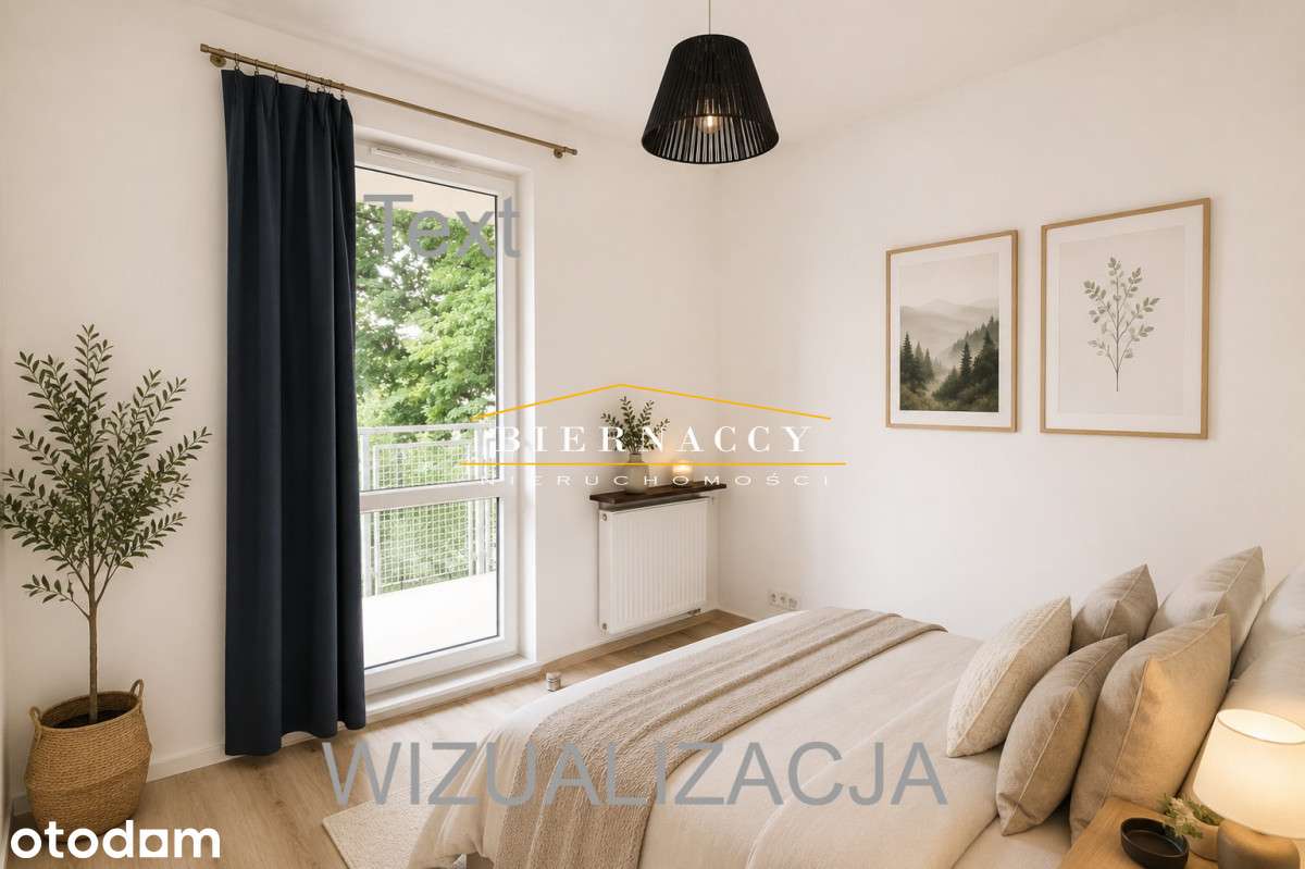 2 pokojowe 51,80m, balkon, garaż podziemny