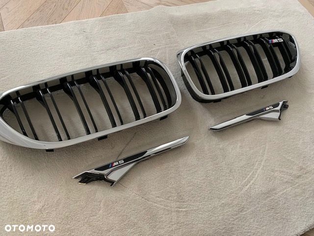 bmw m5 f90 nerki atrapy + listwy błotnika org kpl igła europa cały zes - 4