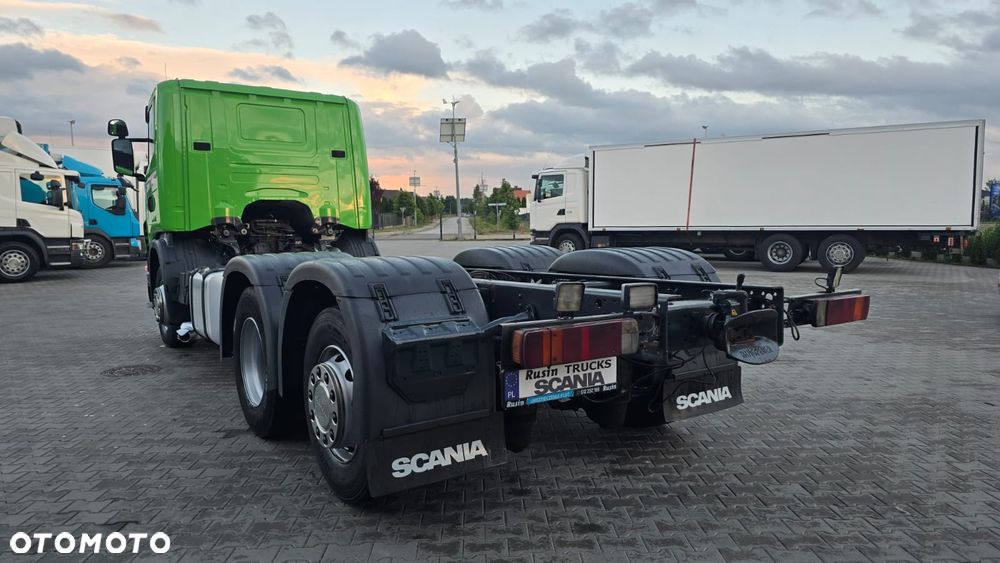 Scania G360 6x2 13litrowy 6cyl ful air 3.9 rozstaw idealna rama do zabudowy pod beczkę asenizacyjną, mleko, wywrotka - 28