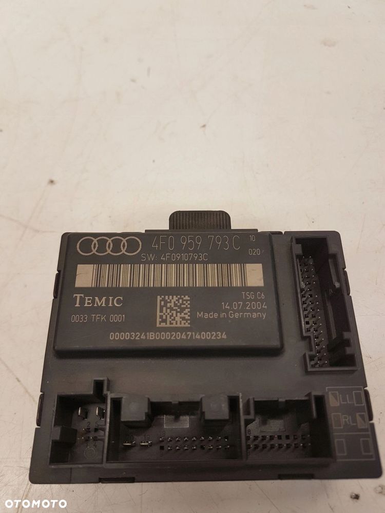 MODUŁ STEROWNIK DRZWI AUDI A6 C6 4F0959793C - 2