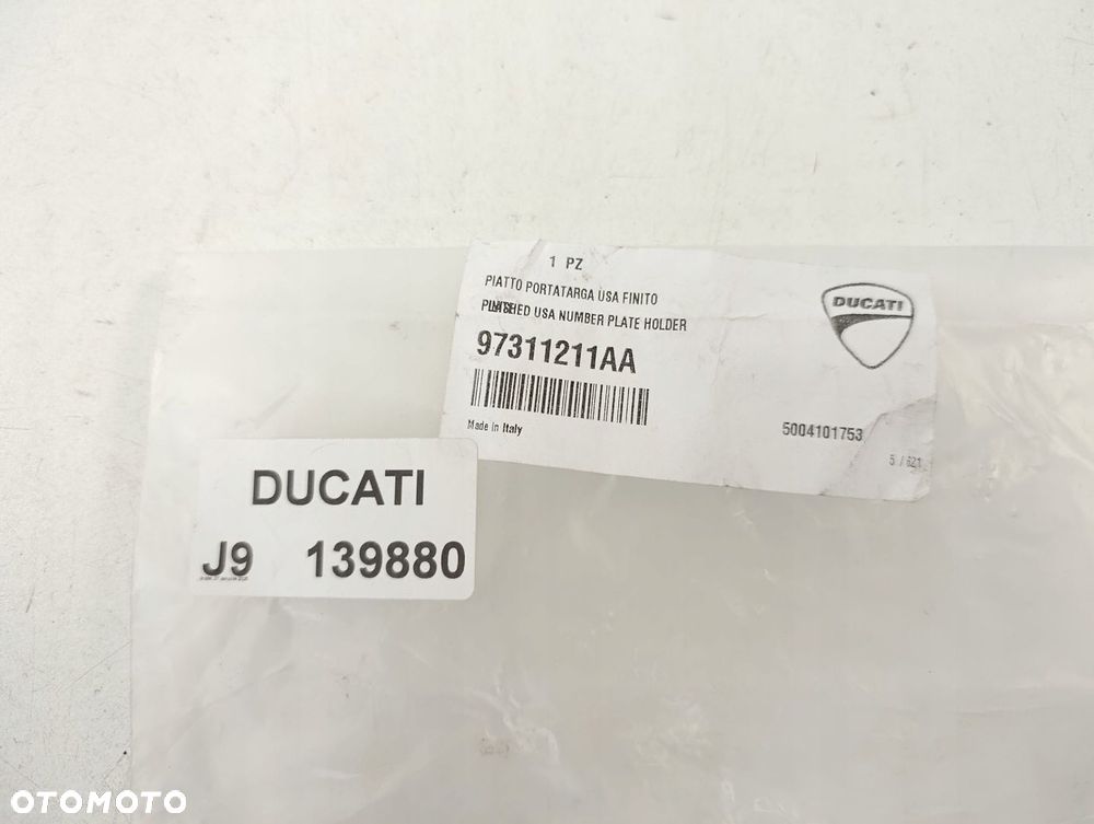 DUCATI MOCOWANIE TABLICY REJESTRACYJNEJ TYŁ - 7