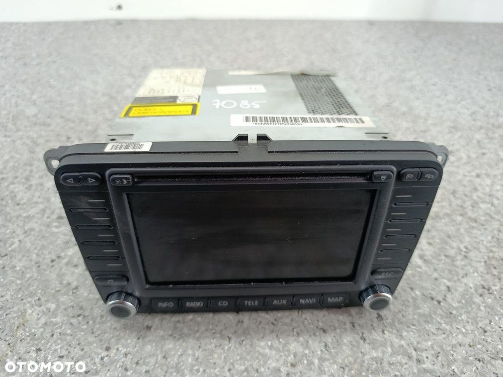 RADIO FABRYCZNE VW PASSAT B6 1T0035194D 7612002039  BLAUPUNKT - 1